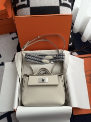 Kelly 2424 Mini Evercolor Swift Leather Bag 21cm