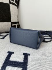 Kelly 2424 Mini Togo Swift Leather 21cm Bleu Sapphire Gold Hardware