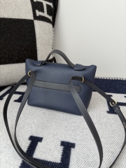 Kelly 2424 Mini Togo Swift Leather 21cm Bleu Sapphire Gold Hardware