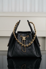 Chanel 25s Small Hobo Drawstring Bucket Bag