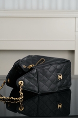 Chanel 25s Small Hobo Drawstring Bucket Bag