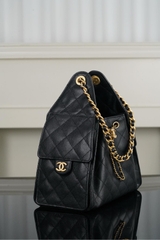 Chanel 25s Small Hobo Drawstring Bucket Bag