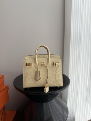 Birkin 20cm Matte Porosus Crocodile Handbag