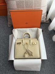 Birkin 20cm Matte Porosus Crocodile Handbag