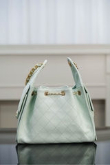 Chanel 25s Small Hobo Bag Mint Green