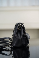 Channel 23P Duma Leather Mini Backpack