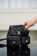 Channel 23P Duma Leather Mini Backpack