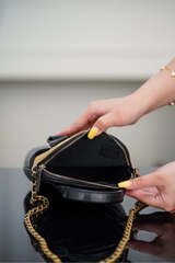 Chanel 25A Suede Handbag