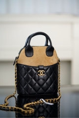 Chanel 25A Suede Handbag