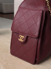 Hobo Ball 25s - Mini Wine Red 30x26x14cm