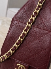 Hobo Ball 25s - Mini Wine Red 30x26x14cm