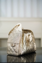 Chanel 25s Small Hobo Drawstring Bucket Bag