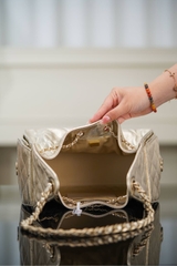 Chanel 25s Small Hobo Drawstring Bucket Bag