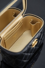 Chanel 25s Black Gold Jewelry Box