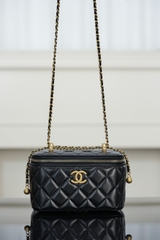Chanel 25s Black Gold Jewelry Box