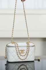 Chanel 25s Double Gold Pearl Box