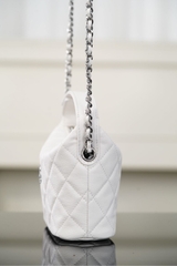 Chanel 25B Star Button Lunch Box Bag