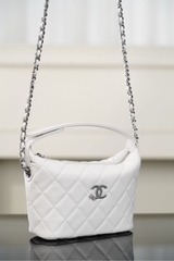 Chanel 25B Star Button Lunch Box Bag
