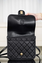 Chanel 25B Four Leaf Clover Mini Backpack