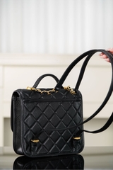 Chanel 25B Four Leaf Clover Mini Backpack
