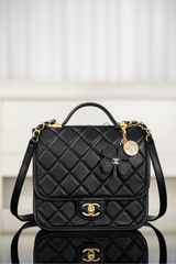 Chanel 25B Four Leaf Clover Mini Backpack