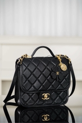 Chanel 25B Four Leaf Clover Mini Backpack