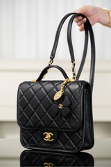 Chanel 25B Four Leaf Clover Mini Backpack