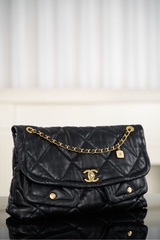 Chanel 25K Double Pocket Tote Bag