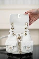 Channel 23P Duma Mini Backpack White