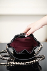 Chanel 25B Mini Drawstring Bucket Bag