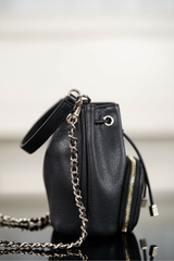 Chanel 25B Mini Drawstring Bucket Bag