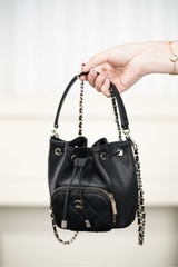 Chanel 25B Mini Drawstring Bucket Bag