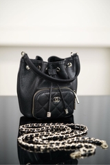 Chanel 25B Mini Drawstring Bucket Bag
