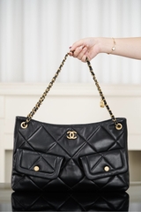 Chanel 25k Hobo Shopping Bag