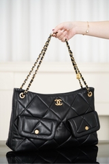 Chanel 25k Hobo Shopping Bag