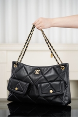 Chanel 25k Hobo Shopping Bag