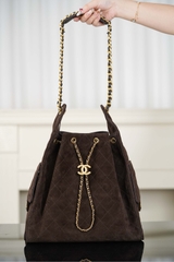 Chanel 25k Hobo Bucket Bag