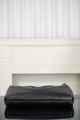 Chanel 25k Unisex Hobo Bag with Gold Chain