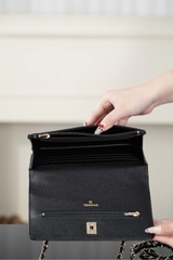 Chanel 25k Black Gold WOC Bag