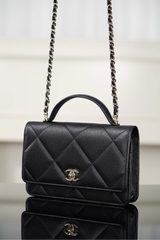 Chanel 25k Black Gold WOC Bag