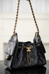 Chanel 26C Mini Bag Black Gold
