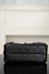 Chanel 26C Mini Bag Black Gold