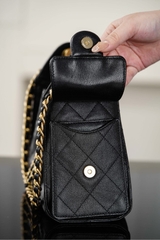 Chanel 26C Mini Bag Black Gold