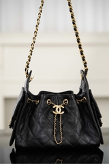 Chanel 26C Mini Bag Black Gold