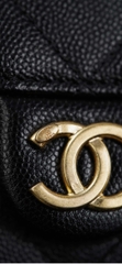 Chanel 26C Mini Bag Black Gold