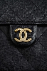 Chanel 26C Mini Bag Black Gold