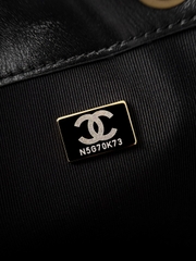 25C Hobo Black Cow 30x26x14cm