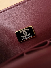 CF25 Wine Red and Light Gold Ball