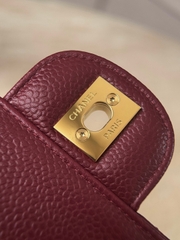 CF20 Ball Burgundy Gold Edge Car