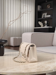 CF25 Sheep Wool White Light Gold Fabric